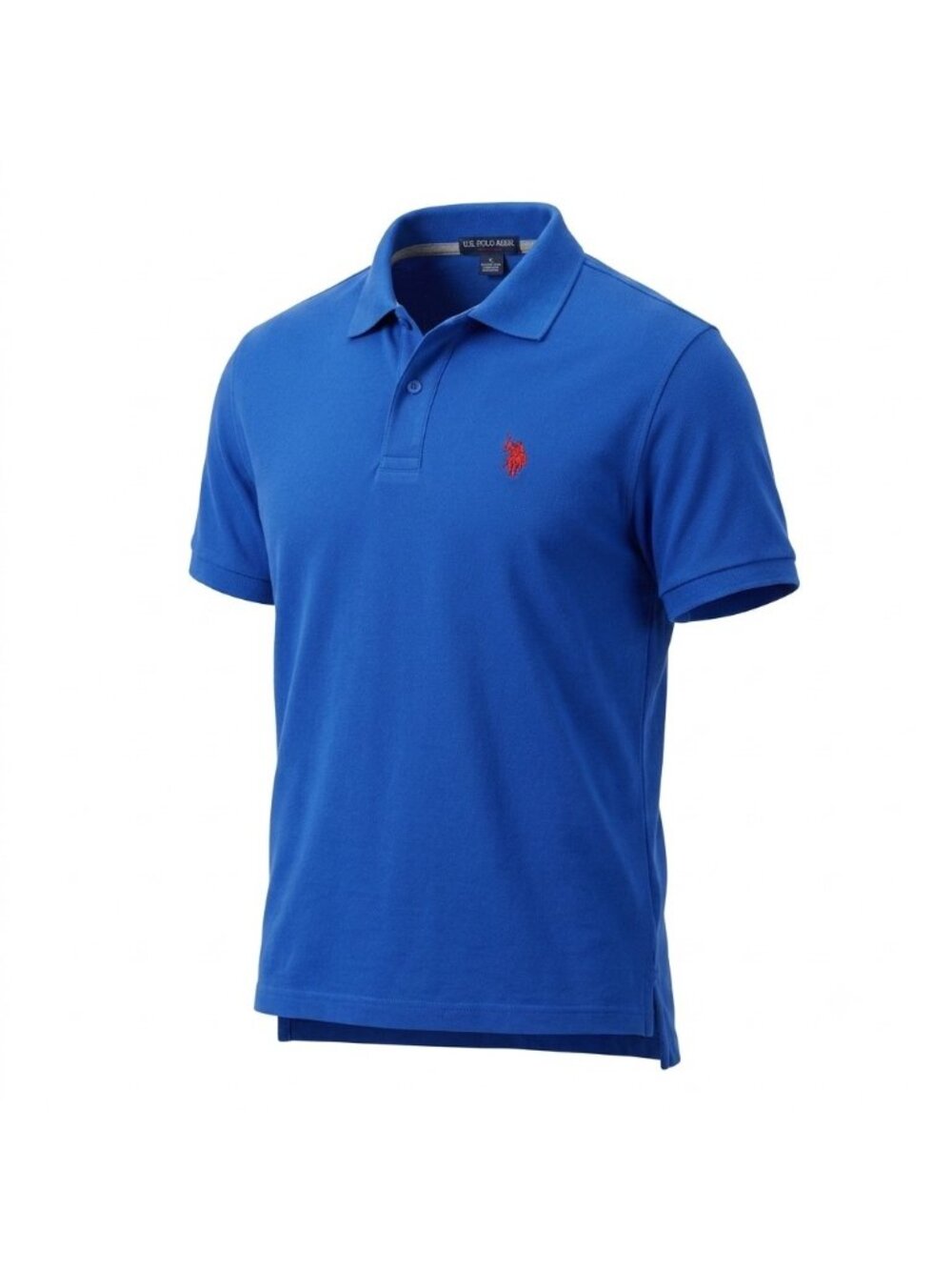 U.S. Polo Assn. Men's Blue Polo Shirt XL Short Sleeve Embroidered Logo Cotton